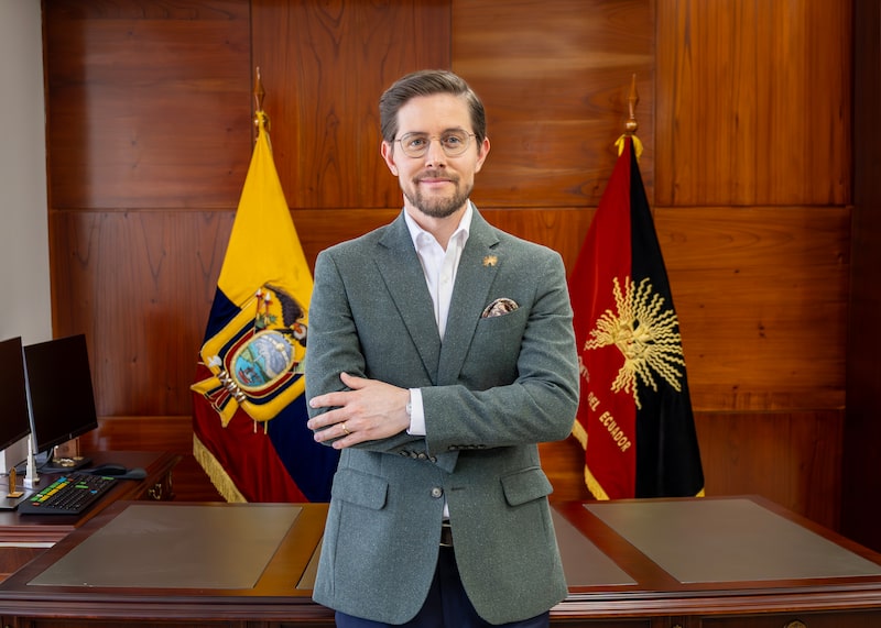 Guillermo Avellán, gerente general del Banco Central de Ecuador Guillermo Avellán, gerente general del Banco Central de Ecuador