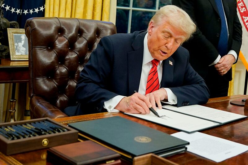 Trump autorizó los nuevos aranceles en virtud de la Sección 232 de la Ley de Expansión Comercial. Trump autorizó los nuevos aranceles en virtud de la Sección 232 de la Ley de Expansión Comercial.