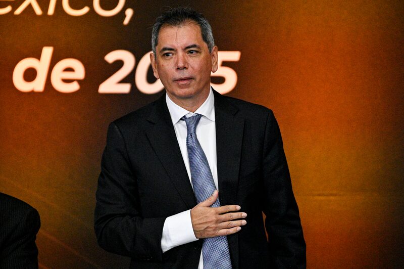 Edgar Amador Zamora, durante el evento conmemorativo de los 100 años de la fundación de Banxico, en Ciudad de México el 25 de agosto de 2025. Edgar Amador Zamora, durante el evento conmemorativo de los 100 años de la fundación de Banxico, en Ciudad de México el 25 de agosto de 2025.