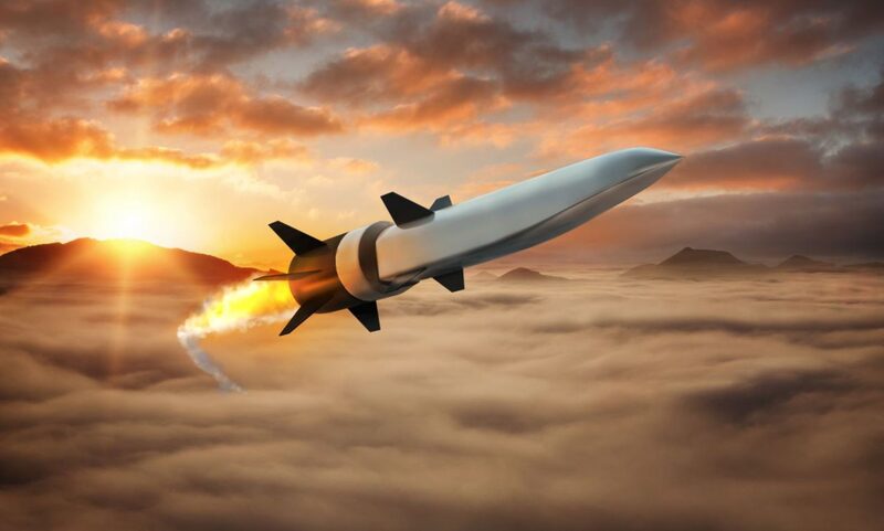 Artist’s concept of Hypersonic Air-breathing Weapons Concept (HAWC) missile. Artist’s concept of Hypersonic Air-breathing Weapons Concept (HAWC) missile.