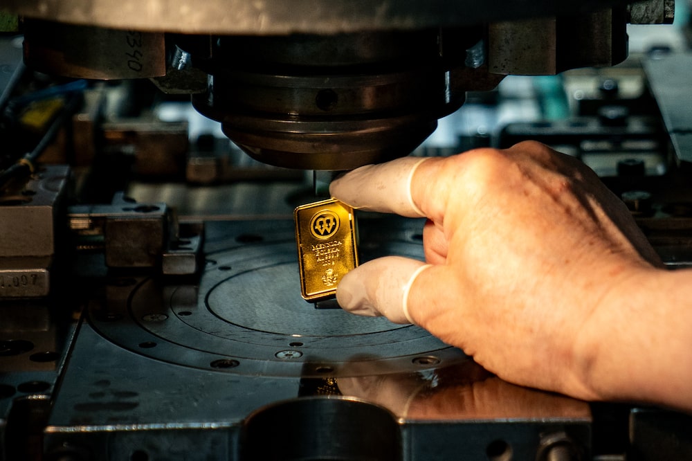 A 100 gram gold bar at the Polish mint, also known as Mennica Polska SA, in Warsaw, Poland, on Thursday, Feb. 12, 2026. Polands central bank, the worlds biggest reported buyer of gold, is boosting purchases by another 150 tons as it braces for more of the geopolitical instability that has driven prices to record highs. Photographer: Damian Lemanski/Bloomberg A 100 gram gold bar at the Polish mint, also known as Mennica Polska SA, in Warsaw, Poland, on Thursday, Feb. 12, 2026. Polands central bank, the worlds biggest reported buyer of gold, is boosting purchases by another 150 tons as it braces for more of the geopolitical instability that has driven prices to record highs. Photographer: Damian Lemanski/Bloomberg