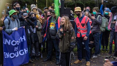 Greta Thunberg: Projetos de neutralização de carbono são ‘greenwashing’ Greta Thunberg: Projetos de neutralização de carbono são ‘greenwashing’