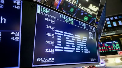 Ação da IBM despenca 22% após vendas ficarem aquém do esperado; ‘vacilamos’, diz CEO Ação da IBM despenca 22% após vendas ficarem aquém do esperado; ‘vacilamos’, diz CEO
