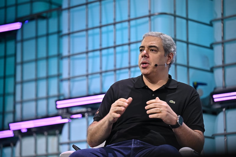 29 April 2025; Milton Maluhy Filho, CEO
Itau Unibanco, on Corporate Innovation Summit stage during day two of Web Summit Rio 2025 at Riocentro in Rio de Janeiro, Brazil. Photo by Sam Barnes/Web Summit via Sportsfile 29 April 2025; Milton Maluhy Filho, CEO
Itau Unibanco, on Corporate Innovation Summit stage during day two of Web Summit Rio 2025 at Riocentro in Rio de Janeiro, Brazil. Photo by Sam Barnes/Web Summit via Sportsfile