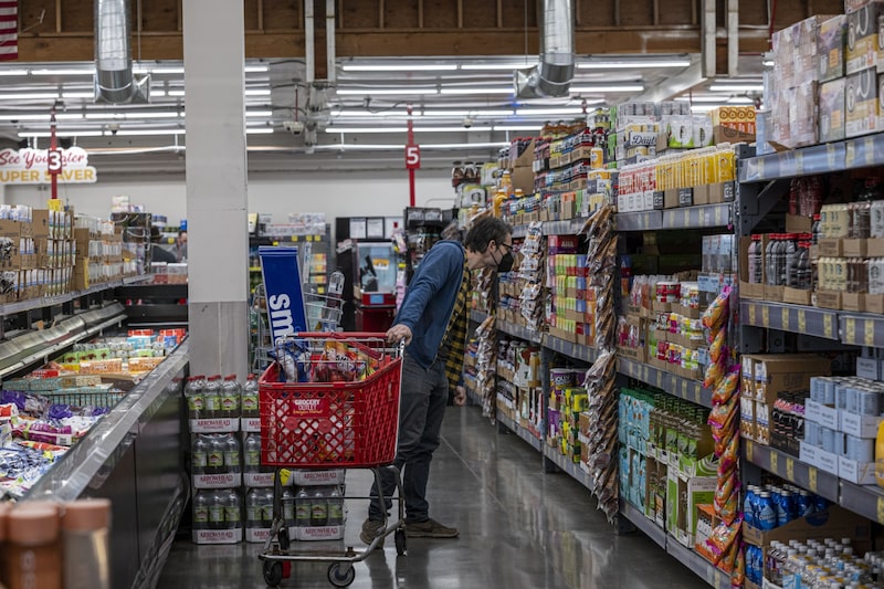 Imagen de un supermercado en EE.UU. Imagen de un supermercado en EE.UU.