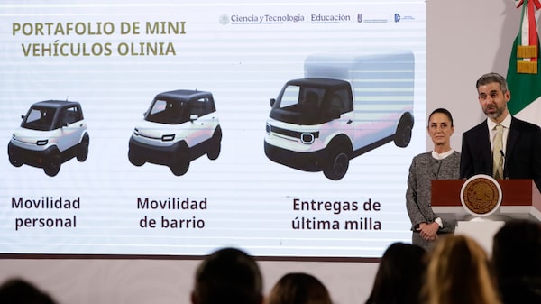Empresa de autos eléctricos Olinia se avanza en México gracias al apoyo del Gobierno Empresa de autos eléctricos Olinia se avanza en México gracias al apoyo del Gobierno