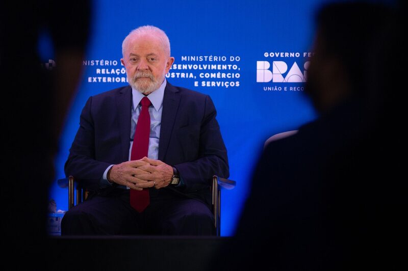 Luiz Inacio Lula da Silva, presidente de Brasil, durante el Foro de Inversión Brasil en el Palacio de Itamaraty en Brasilia, Brasil, el martes 7 de noviembre de 2023. Fotógrafa: Andressa Anholete/Bloomberg Luiz Inacio Lula da Silva, presidente de Brasil, durante el Foro de Inversión Brasil en el Palacio de Itamaraty en Brasilia, Brasil, el martes 7 de noviembre de 2023. Fotógrafa: Andressa Anholete/Bloomberg