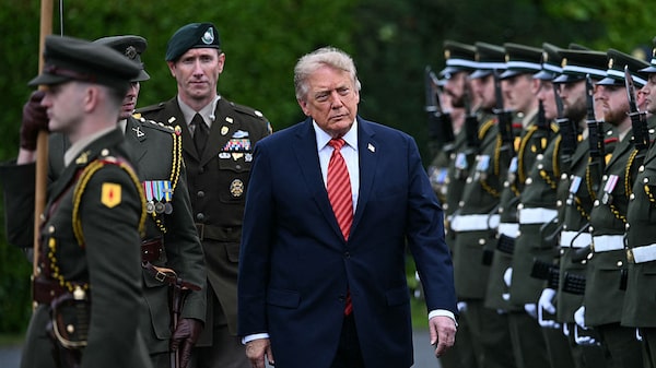 Trump critica a Europa en materia de comercio e inmigración durante su visita a Irlanda Trump critica a Europa en materia de comercio e inmigración durante su visita a Irlanda
