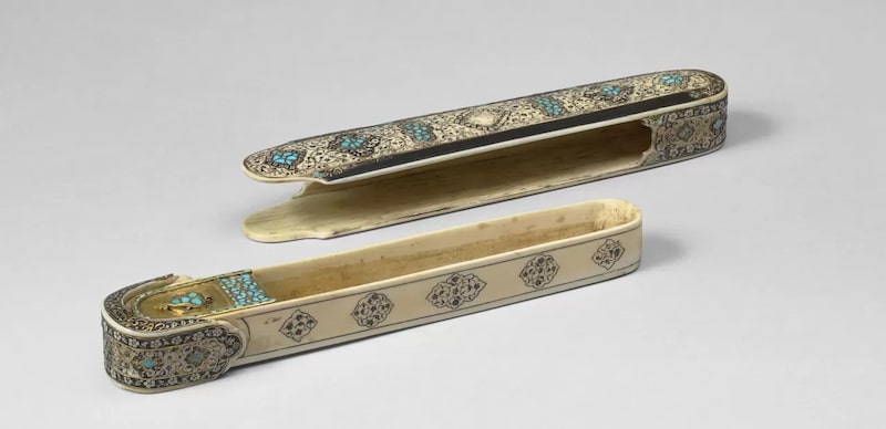 Propiedad atribuida a Mirza Muhammad Munshi, Decán, India. Fines del sigli XXVI Propiedad atribuida a Mirza Muhammad Munshi, Decán, India. Fines del sigli XXVI