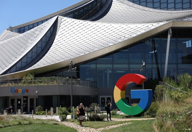 Sede de Google en Mountain View, California. Fotógrafo: Justin Sullivan/Getty Images. Sede de Google en Mountain View, California. Fotógrafo: Justin Sullivan/Getty Images.