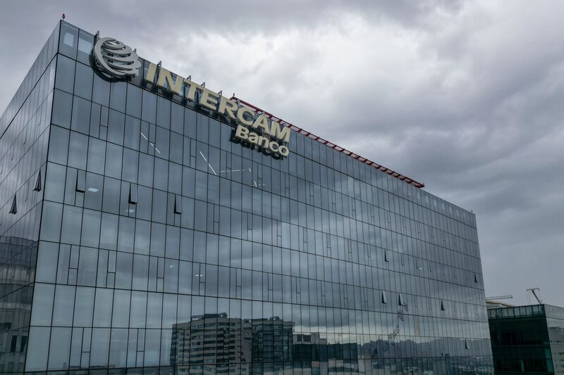 The Intercam Banco SA headquarters in Mexico City, Mexico, on Monday, June 30, 2025. The US government identified three Mexican financial firms for potentially laundering proceeds from illicit drug trafficking, effectively choking them off from the US financial system as it seeks to clamp down on cartels. Photographer: Stephania Corpi/Bloomberg The Intercam Banco SA headquarters in Mexico City, Mexico, on Monday, June 30, 2025. The US government identified three Mexican financial firms for potentially laundering proceeds from illicit drug trafficking, effectively choking them off from the US financial system as it seeks to clamp down on cartels. Photographer: Stephania Corpi/Bloomberg