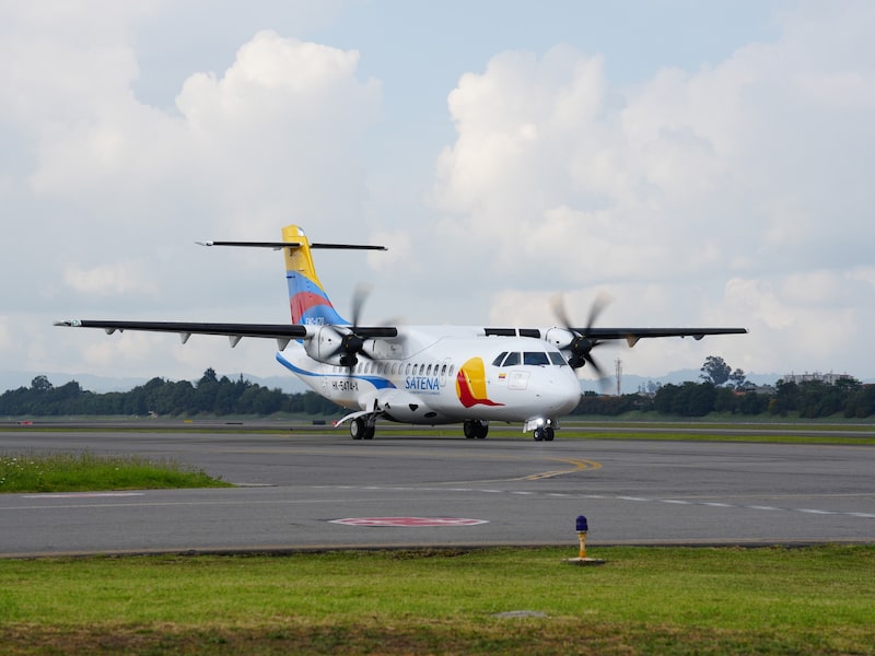 En una imagen referencial, una aeronave de la aerolínea comercial de pasajeros y carga, propiedad del Estado colombiano. En una imagen referencial, una aeronave de la aerolínea comercial de pasajeros y carga, propiedad del Estado colombiano.