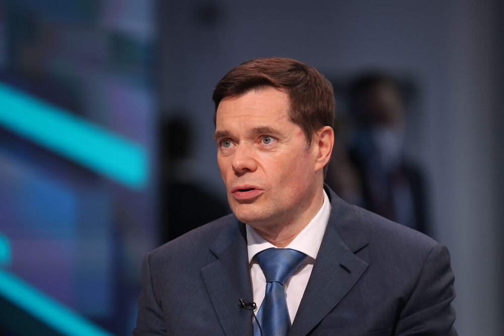 Alexey Mordashov, multimillonario y presidente de Severstal PAO, durante una entrevista en el segundo día del Foro Económico Internacional de San Petersburgo (SPIEF) en San Petersburgo, Rusia, el jueves 3 de junio de 2021. Alexey Mordashov, multimillonario y presidente de Severstal PAO, durante una entrevista en el segundo día del Foro Económico Internacional de San Petersburgo (SPIEF) en San Petersburgo, Rusia, el jueves 3 de junio de 2021.