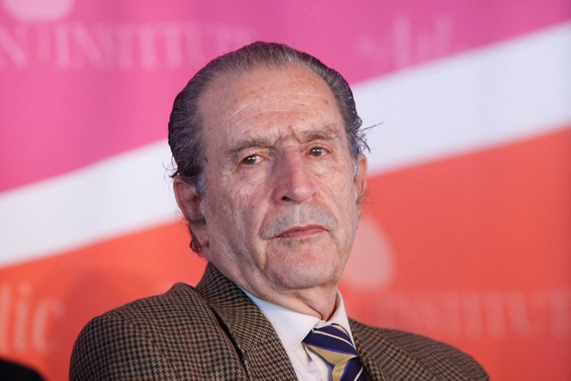 El expresidente de Ecuador Rodrigo Borja. El expresidente de Ecuador Rodrigo Borja.