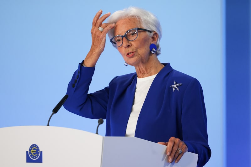 Christine Lagarde. Fotógrafo: Alex Kraus/Bloomberg Christine Lagarde. Fotógrafo: Alex Kraus/Bloomberg
