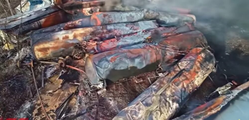 Captura: drone de Junta Nacional de Seguridad en el Transporte Captura: drone de Junta Nacional de Seguridad en el Transporte