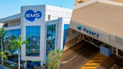 EMS propõe fusão com Hypera para criar gigante farmacêutica com receita de R$ 16 bi EMS propõe fusão com Hypera para criar gigante farmacêutica com receita de R$ 16 bi