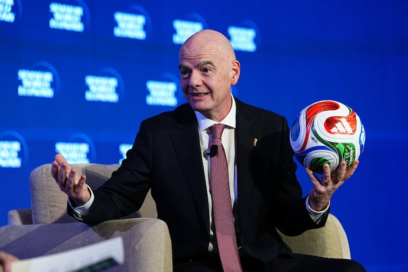 El presidente de la FIFA, Gianni Infantino. Fotógrafo: Aaron Schwartz/Bloomberg El presidente de la FIFA, Gianni Infantino. Fotógrafo: Aaron Schwartz/Bloomberg