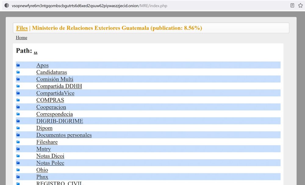 Como se puede observar la filtración de los documentos ya subió a un 8.52%, cada semana se liberan más archivos. Como se puede observar la filtración de los documentos ya subió a un 8.52%, cada semana se liberan más archivos.