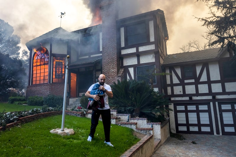 fuego en LA fuego en LA