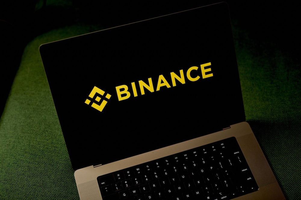 El logotipo de Binance en un ordenador portátil, fotografiado en el distrito de Brooklyn. El logotipo de Binance en un ordenador portátil, fotografiado en el distrito de Brooklyn.