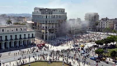 Fuerte explosión en Hotel Saratoga de La Habana deja al menos 18 muertos Fuerte explosión en Hotel Saratoga de La Habana deja al menos 18 muertos