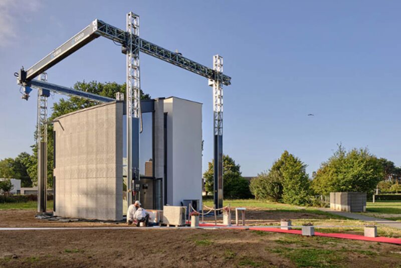 La velocidad y eficiencia de la construcción 3D promete principalmente en la edificación de vivienda asequible. Foto: Power2Build La velocidad y eficiencia de la construcción 3D promete principalmente en la edificación de vivienda asequible. Foto: Power2Build