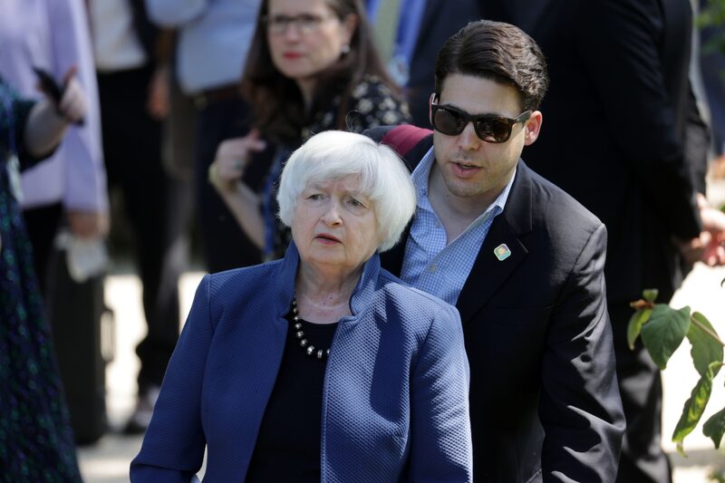 Janet Yellen, secretaria del Tesoro de Estados Unidos, antes de una conferencia de prensa al margen de la reunión de ministros de Finanzas y gobernadores de bancos centrales del G7, en Konigswinter, Alemania, el miércoles 18 de mayo de 2022. . Fotógrafo: Alex Kraus/Bloomberg Janet Yellen, secretaria del Tesoro de Estados Unidos, antes de una conferencia de prensa al margen de la reunión de ministros de Finanzas y gobernadores de bancos centrales del G7, en Konigswinter, Alemania, el miércoles 18 de mayo de 2022. . Fotógrafo: Alex Kraus/Bloomberg