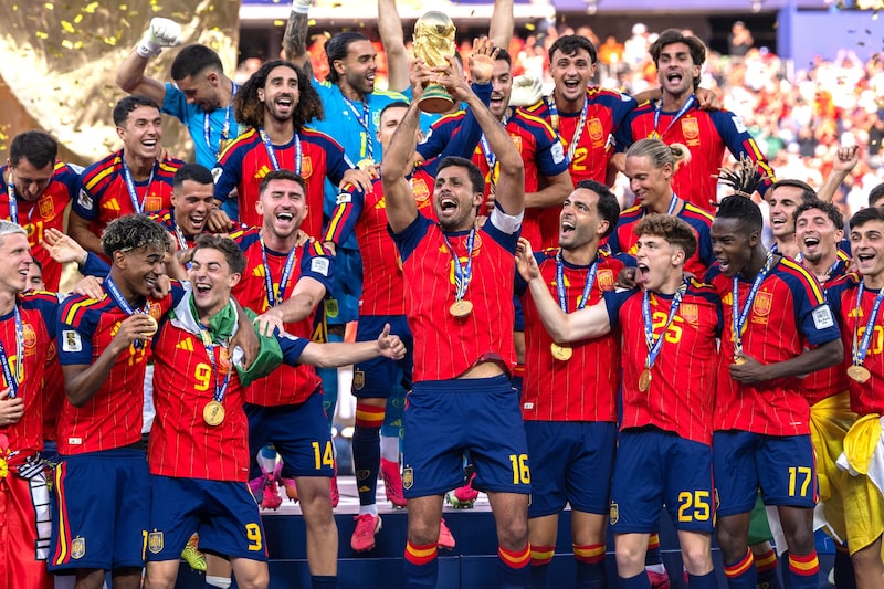 A final entre Espanha e Argentina, ambas patrocinadas pela Adidas, reduziu a exposição da Nike e o potencial de vendas de produtos oficiais A final entre Espanha e Argentina, ambas patrocinadas pela Adidas, reduziu a exposição da Nike e o potencial de vendas de produtos oficiais