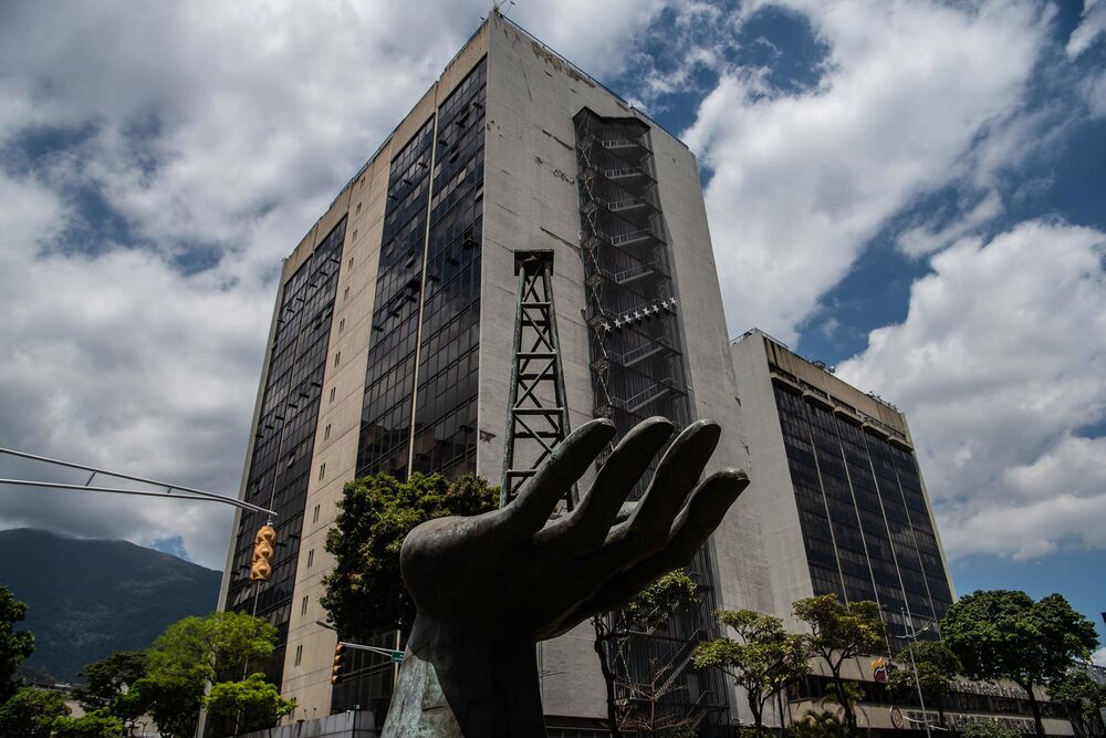 Oficinas centrales de Petróleos de Venezuela SA (PDVSA) en Caracas, Venezuela. Foto: Carlos Becerra/Bloomberg Oficinas centrales de Petróleos de Venezuela SA (PDVSA) en Caracas, Venezuela. Foto: Carlos Becerra/Bloomberg
