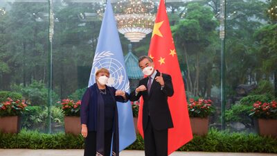 Bachelet diz à China que medidas antiterroristas devem respeitar direitos Bachelet diz à China que medidas antiterroristas devem respeitar direitos