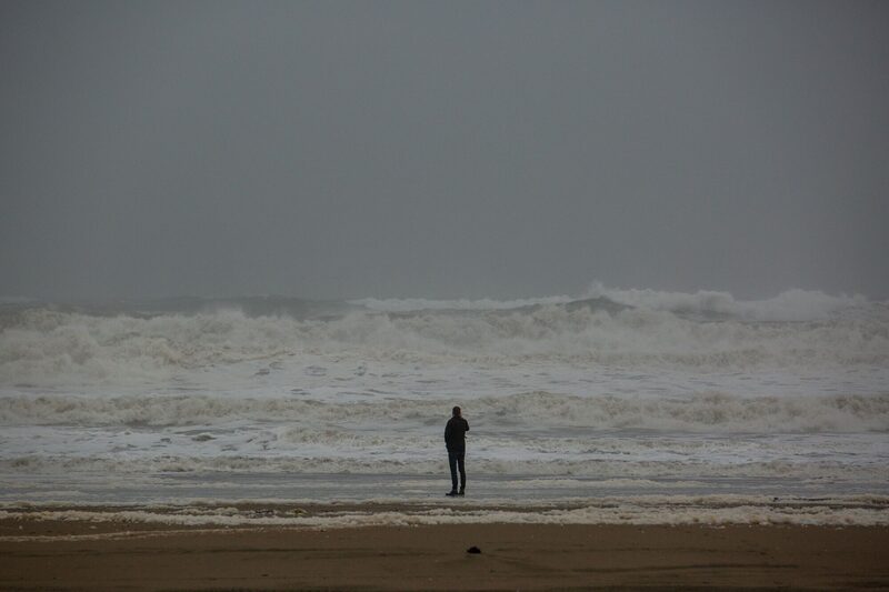 Ocean Beach after a rain storm in San Francisco, California, US, on Thursday, Jan. 5, 2023. A powerful storm with hurricane-force gusts has begun to wind down after ripping across California, leaving behind power outages, flood threats and road closures just hours before another drenching is set to wash over the state. Photographer: Shelby Knowles/Bloomberg Ocean Beach after a rain storm in San Francisco, California, US, on Thursday, Jan. 5, 2023. A powerful storm with hurricane-force gusts has begun to wind down after ripping across California, leaving behind power outages, flood threats and road closures just hours before another drenching is set to wash over the state. Photographer: Shelby Knowles/Bloomberg