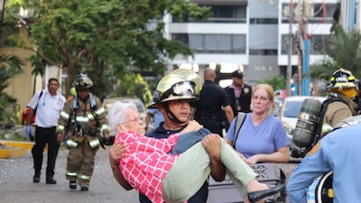 Explosión en un edificio de Ciudad de Panamá deja 20 heridos Explosión en un edificio de Ciudad de Panamá deja 20 heridos
