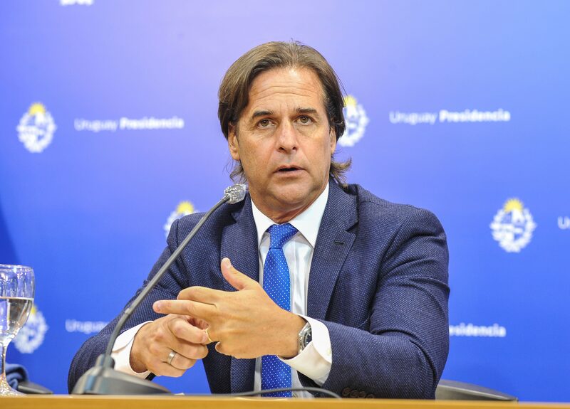 El presidente brindó este lunes una conferencia de prensa donde realizó anuncios de un aumento adicional para jubilados y funcionarios públicos. Foto: Presidencia de la República El presidente brindó este lunes una conferencia de prensa donde realizó anuncios de un aumento adicional para jubilados y funcionarios públicos. Foto: Presidencia de la República