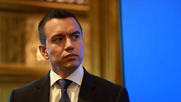 Noboa pide a la ONU “transformarse” y tres acciones para combatir el crimen transnacional Noboa pide a la ONU “transformarse” y tres acciones para combatir el crimen transnacional