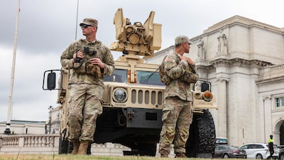 Las tropas de la Guardia Nacional en Washington DC portarán armas: Pentágono Las tropas de la Guardia Nacional en Washington DC portarán armas: Pentágono