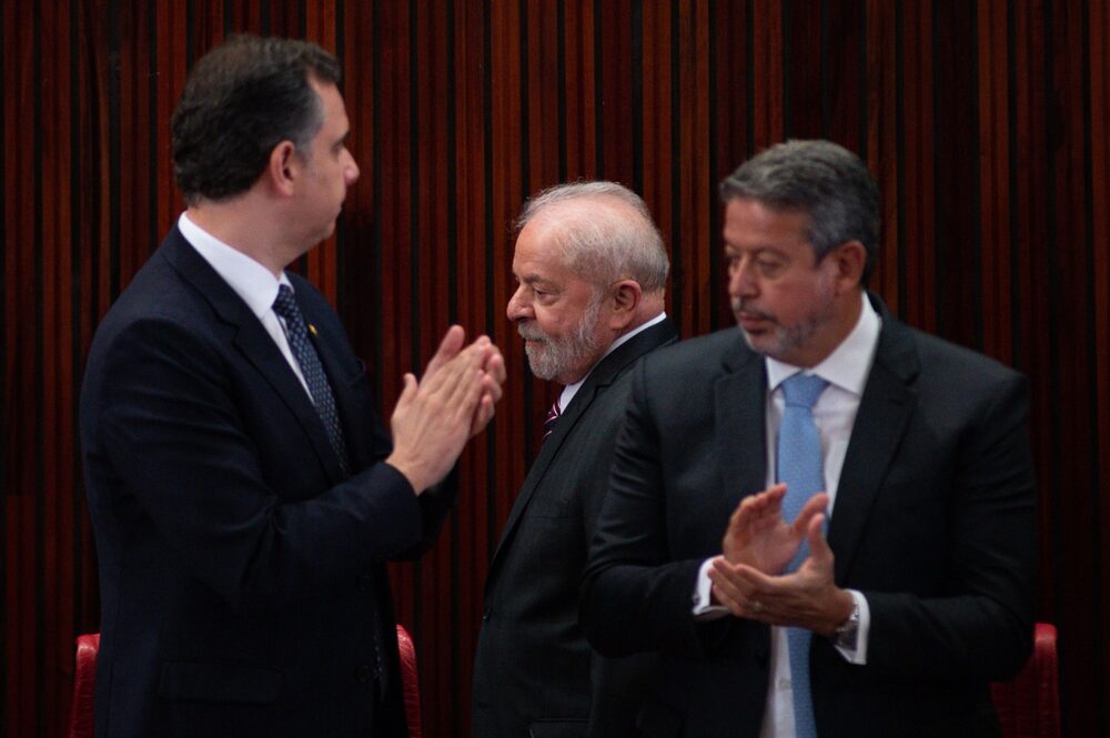 Rodrigo Pacheco, Luiz I. Lula da Silva y Arthur Lira Rodrigo Pacheco, Luiz I. Lula da Silva y Arthur Lira