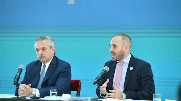 Renta inesperada: Fernández y Guzmán pidieron al Congreso que apruebe del proyecto Renta inesperada: Fernández y Guzmán pidieron al Congreso que apruebe del proyecto