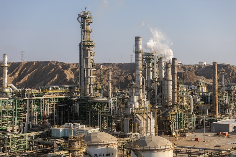 La refinería de Petroperú en Talara, Piura (Perú). Fotógrafo: Sebastián Castañeda/Bloomberg La refinería de Petroperú en Talara, Piura (Perú). Fotógrafo: Sebastián Castañeda/Bloomberg