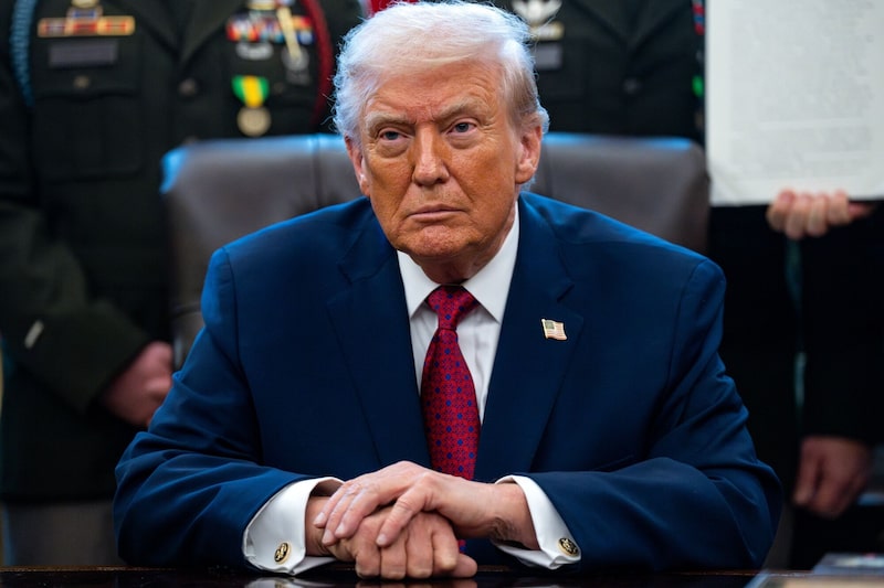 Presidente americano tem ampliado pressão sobre regime de Maduro (Foto: Bonnie Cash/UPI/Bloomberg) Presidente americano tem ampliado pressão sobre regime de Maduro (Foto: Bonnie Cash/UPI/Bloomberg)