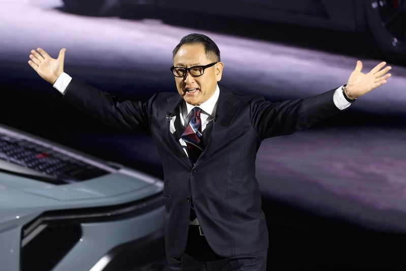 Akio Toyoda, presidente de Toyota Motor. Akio Toyoda, presidente de Toyota Motor.