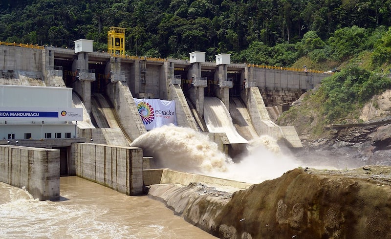 En la foto, la Central Hidroeléctrica Manduriacu. En la foto, la Central Hidroeléctrica Manduriacu.