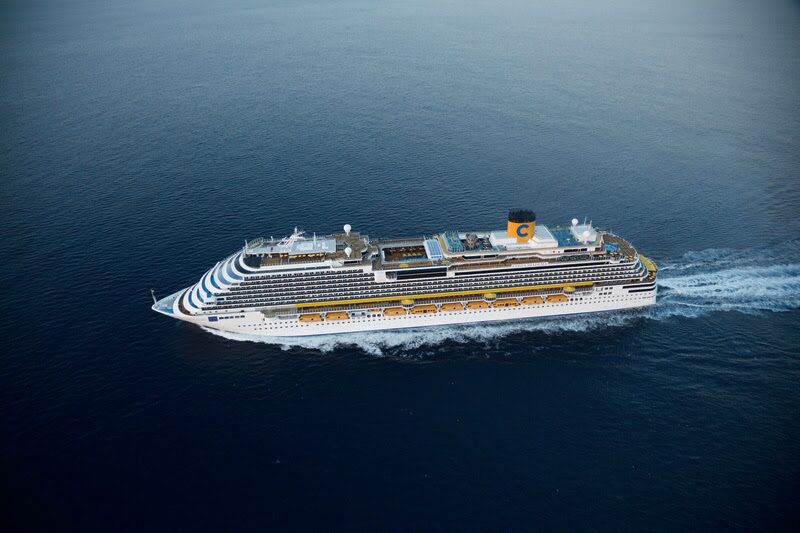Costa Diadema é um dos navios de cruzeiro que vão participar da retomada das atividades do setor no Brasil Costa Diadema é um dos navios de cruzeiro que vão participar da retomada das atividades do setor no Brasil