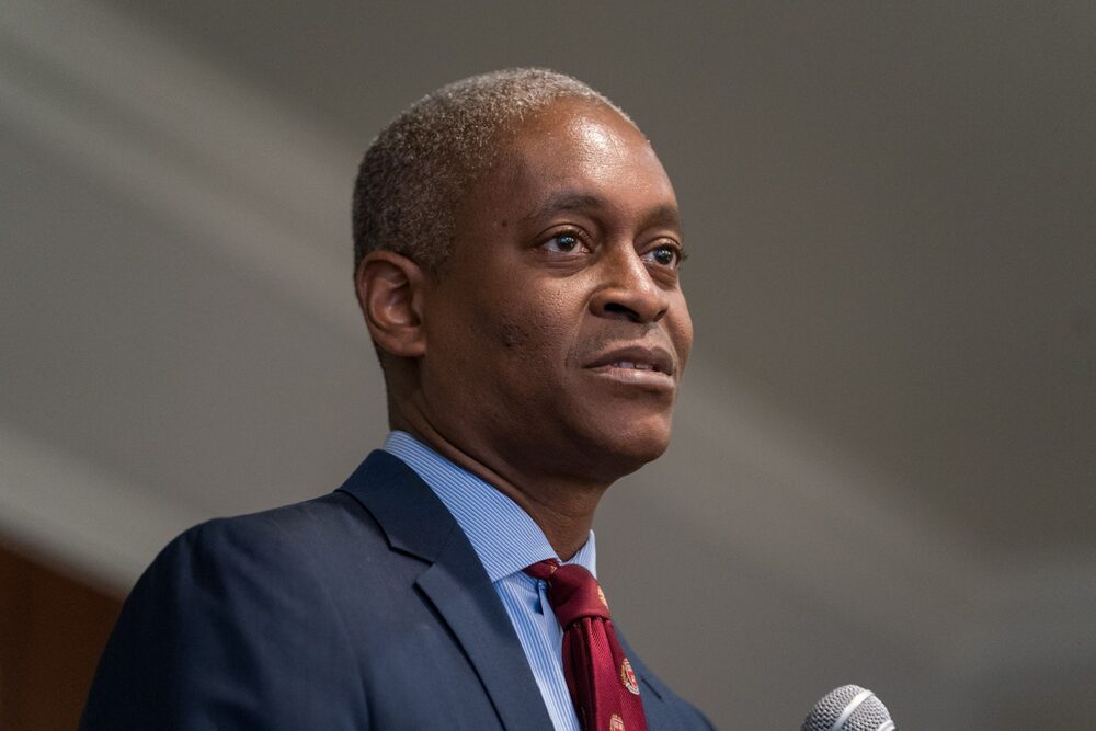 Raphael Bostic, presidente del Banco de la Reserva Federal de Atlanta. Raphael Bostic, presidente del Banco de la Reserva Federal de Atlanta.