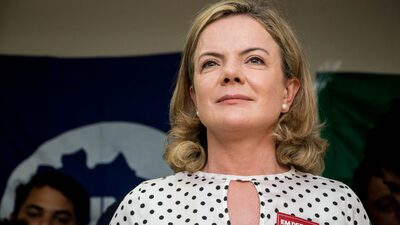 Gleisi causa mal-estar em jantar na Faria Lima ao defender controle da Petrobras Gleisi causa mal-estar em jantar na Faria Lima ao defender controle da Petrobras