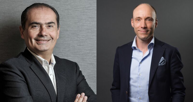 De izquierda a derecha el presidente de la División Farmacéutica de la compañía en Latinoamérica (incluyendo Brasil), Adib Jacob, y el presidente de Bayer para los países andinos, Centroamérica y el Caribe, Christian Meyer. De izquierda a derecha el presidente de la División Farmacéutica de la compañía en Latinoamérica (incluyendo Brasil), Adib Jacob, y el presidente de Bayer para los países andinos, Centroamérica y el Caribe, Christian Meyer.