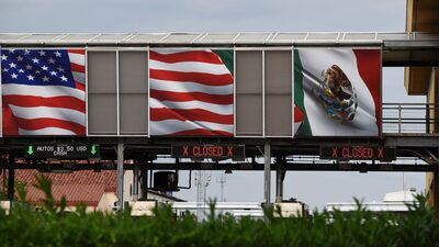 Blockade at Mexican Border Risks $35 Billion in Shipments Blockade at Mexican Border Risks $35 Billion in Shipments
