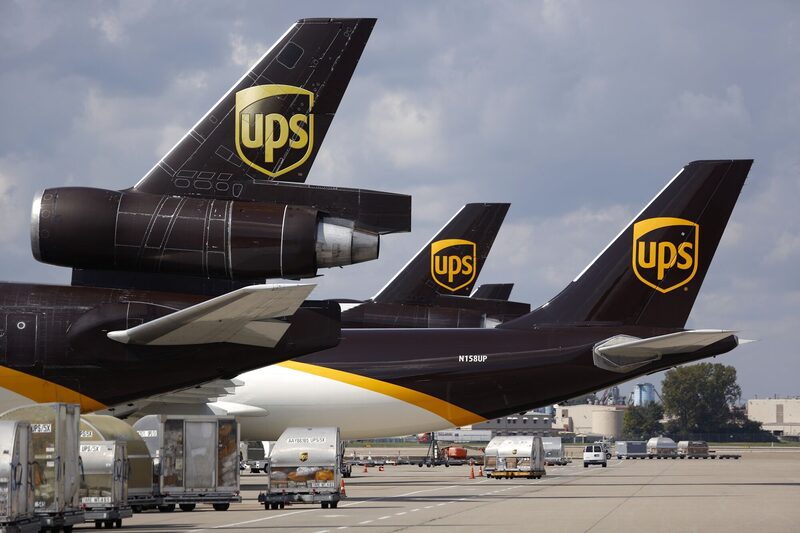Aviones de carga de UPS. Aviones de carga de UPS.