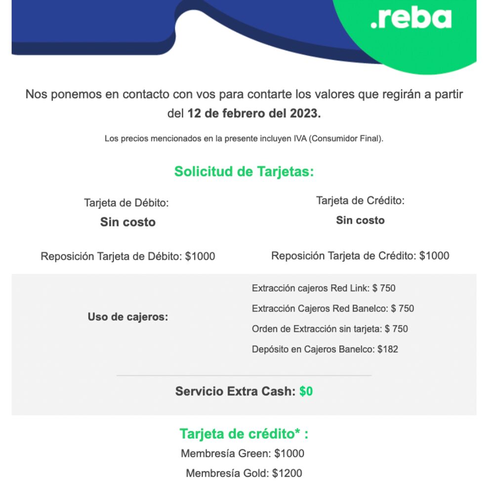 Comunicado Reba Comunicado Reba