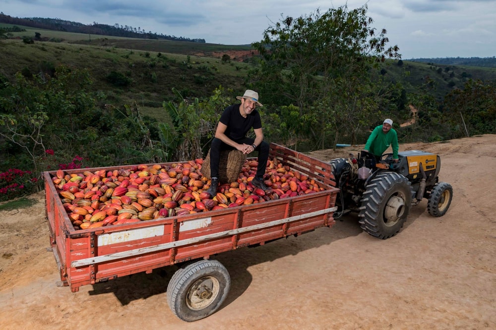 Alê Costa na Fazenda Dedo de Deus, da Cacau Show, no Espírito Santo Alê Costa na Fazenda Dedo de Deus, da Cacau Show, no Espírito Santo